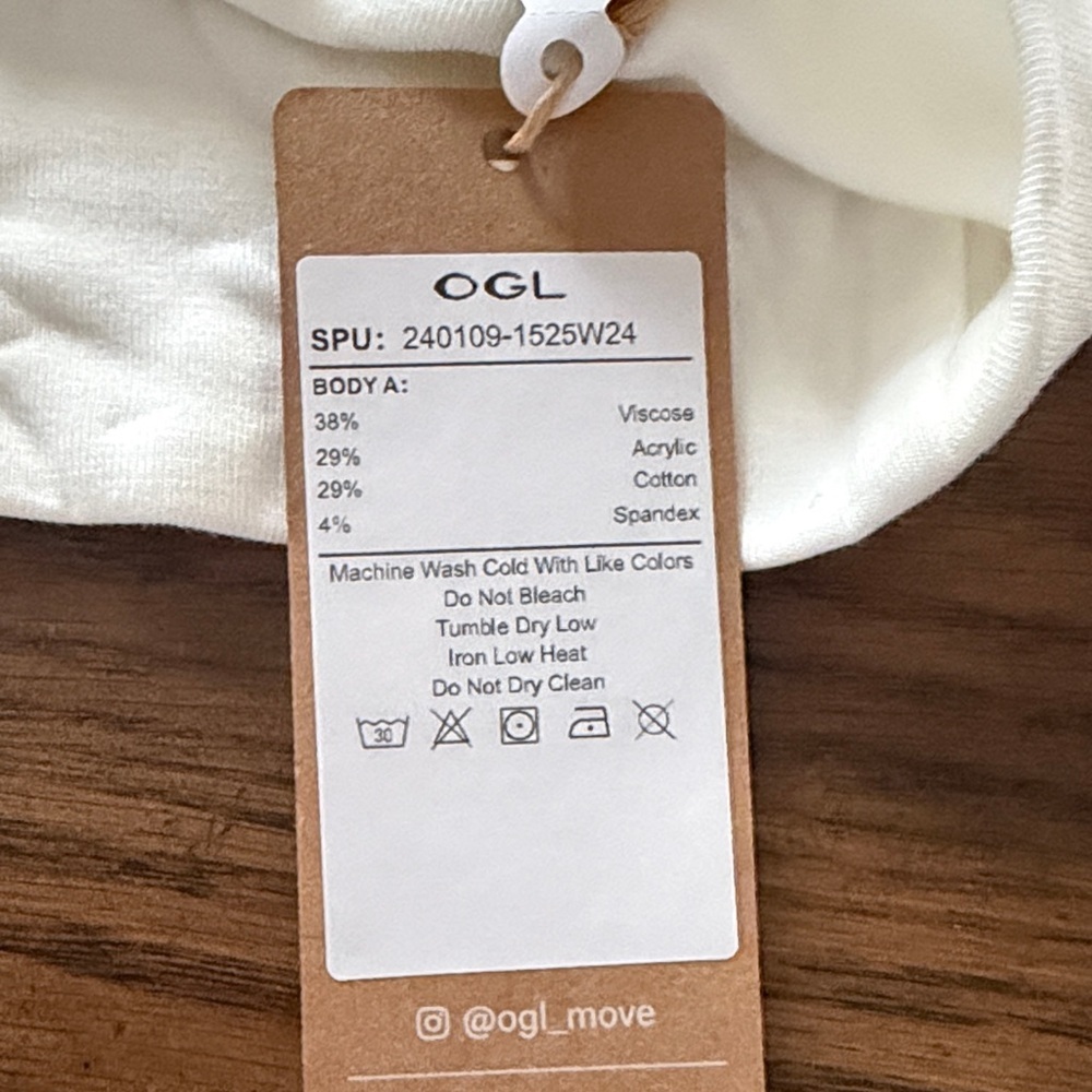 OGL Classic White Wrap Blouse Medium - Picture 2 of 5
